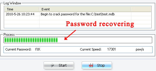 access mdb password cracker